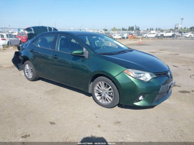  Salvage Toyota Corolla