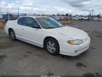  Salvage Chevrolet Monte Carlo