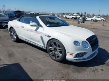  Salvage Bentley Continental Gt