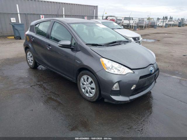  Salvage Toyota Prius c