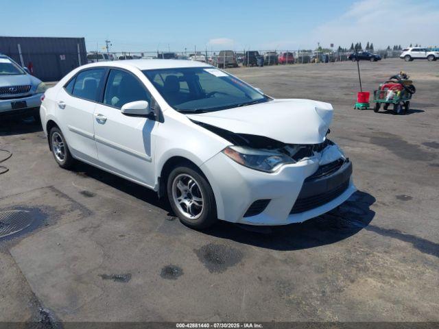  Salvage Toyota Corolla