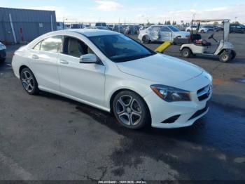  Salvage Mercedes-Benz Cla-class