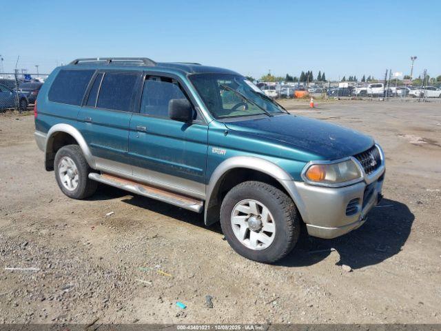  Salvage Mitsubishi Montero Sport