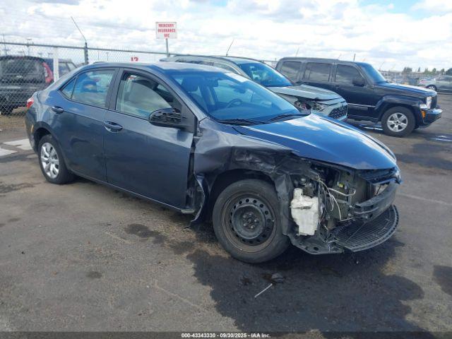  Salvage Toyota Corolla