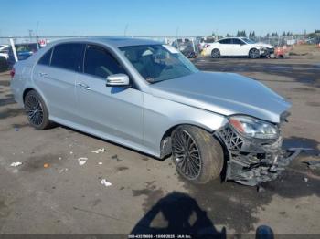  Salvage Mercedes-Benz E-Class