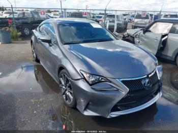  Salvage Lexus Rc