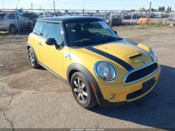  Salvage MINI Cooper S