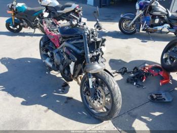  Salvage Triumph Motorcycle Street Triple