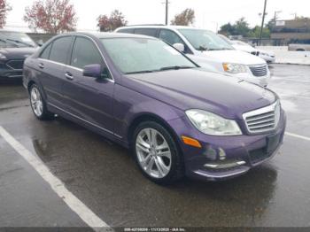  Salvage Mercedes-Benz C-Class