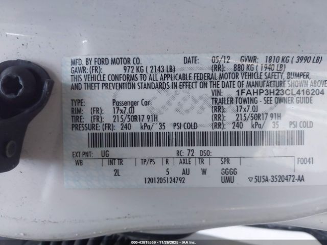 Ford Focus Sel Image 5