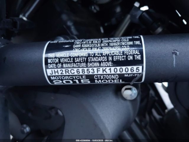 Honda Ctx700 Nd Image 9