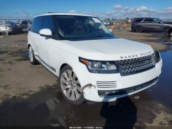  Salvage Land Rover Range Rover