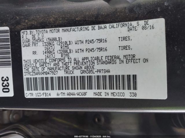 Toyota Tacoma Sr V6 Image 6