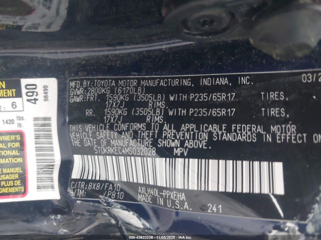 Toyota Sienna Le Image 11