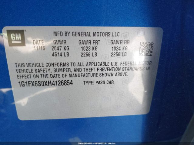 Chevrolet Bolt Premier Image 9