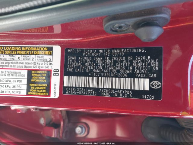 Toyota Avalon Hybrid Limited Image 16