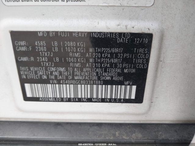 Subaru Outback 2.5i Premium Image 6