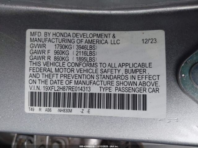 Honda Civic Sport Image 6