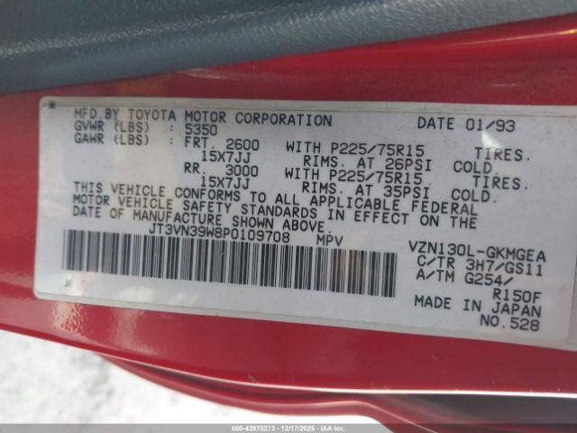 Toyota 4Runner Vn39 Sr5 Image 8