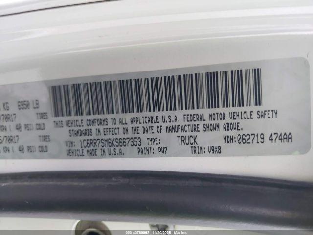 Ram 1500 Tradesman  4x4 6'4 Box Image 7