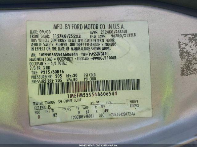 Mercury Sable Ls Premium Image 10