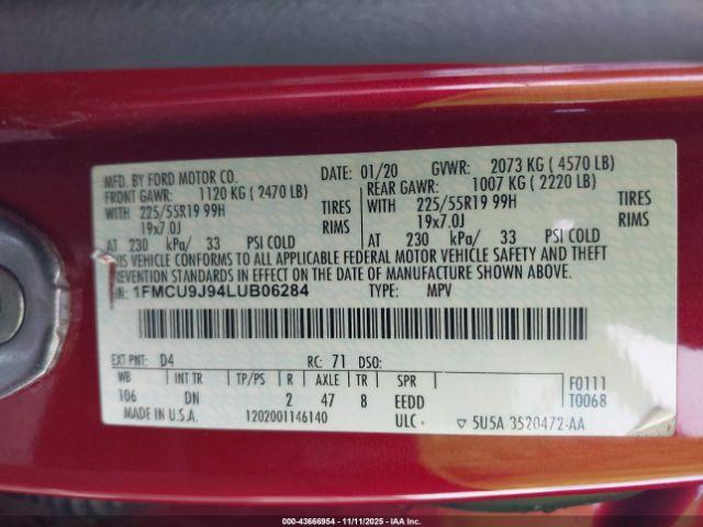 Ford Escape Titanium Image 11