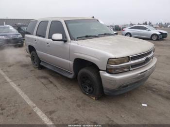  Salvage Chevrolet Tahoe