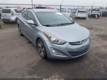  Salvage Hyundai ELANTRA
