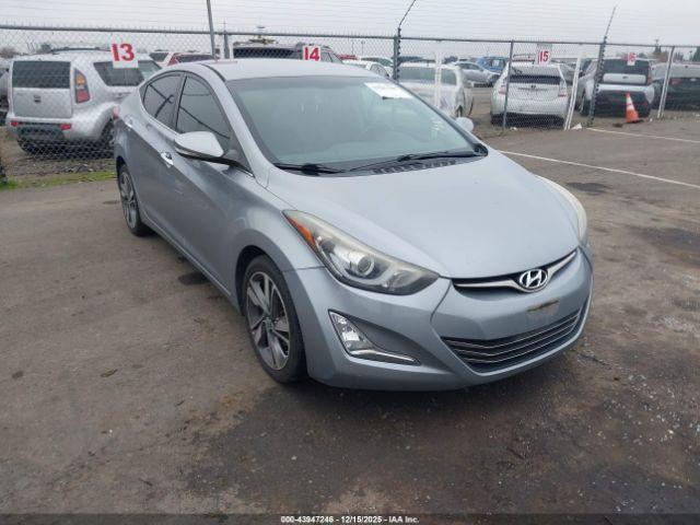  Salvage Hyundai ELANTRA