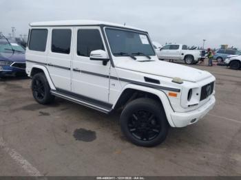  Salvage Mercedes-Benz G-Class