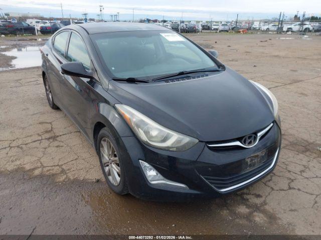  Salvage Hyundai ELANTRA