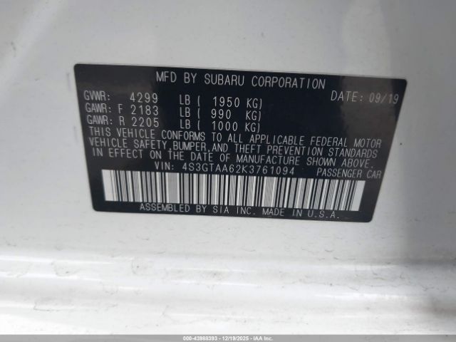 Subaru Impreza 2.0i Image 7