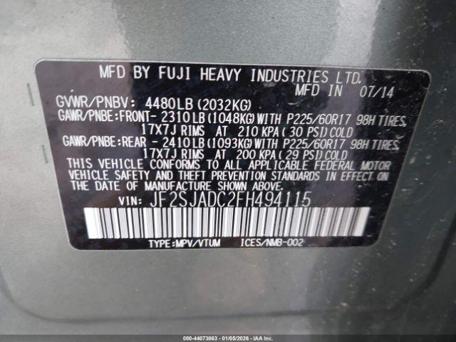 Subaru Forester 2.5i Premium Image 14