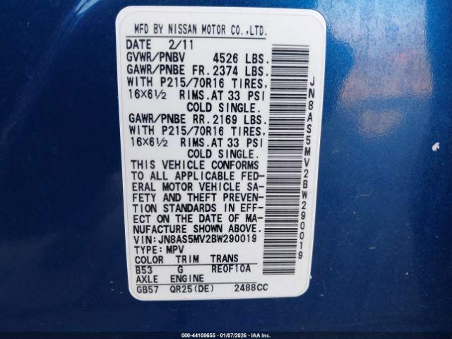 Nissan Rogue S Image 5