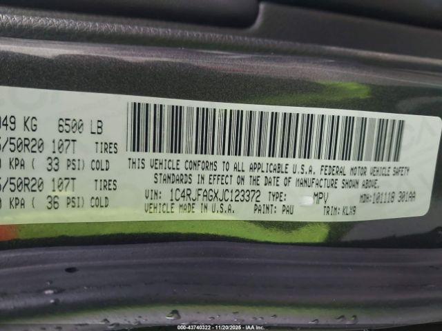 Jeep Grand Cherokee Altitude 4x4 Image 6